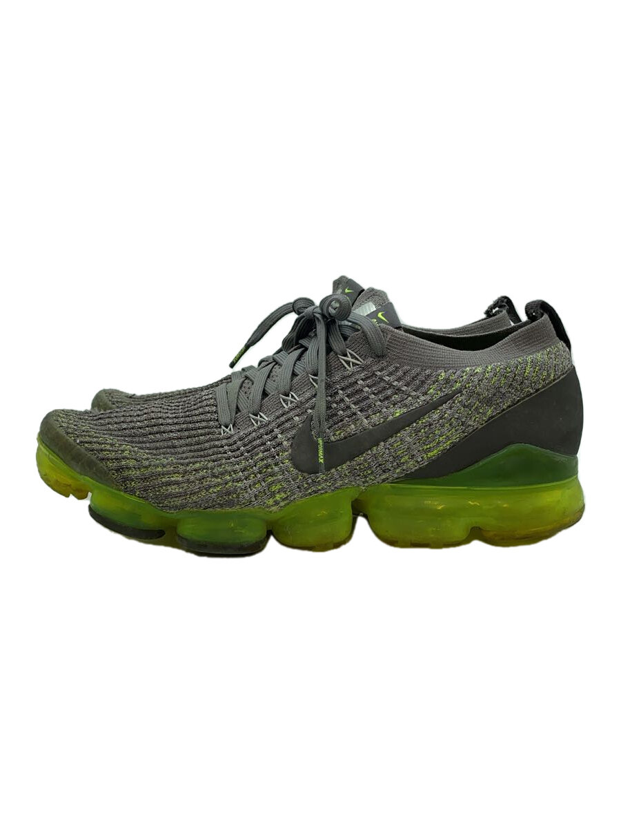 【中古】NIKE◆AIR VAPORMAX FLYKNIT 3/エアベイパーマックスフライニット3/グレー/AJ6900-009/2【シューズ】画像