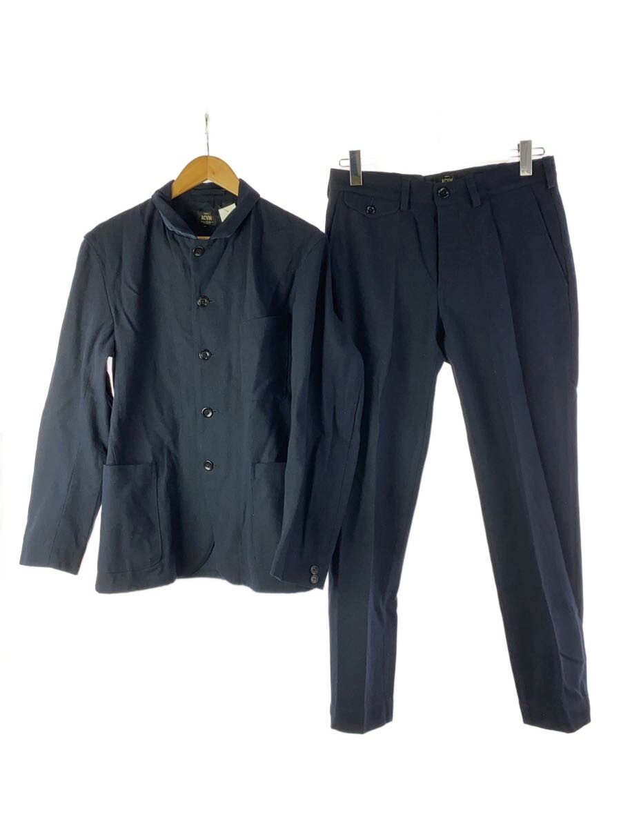 【中古】ADDICT CLOTHES◆セットアップ/40/綿織物/NVY//【メンズウェア】