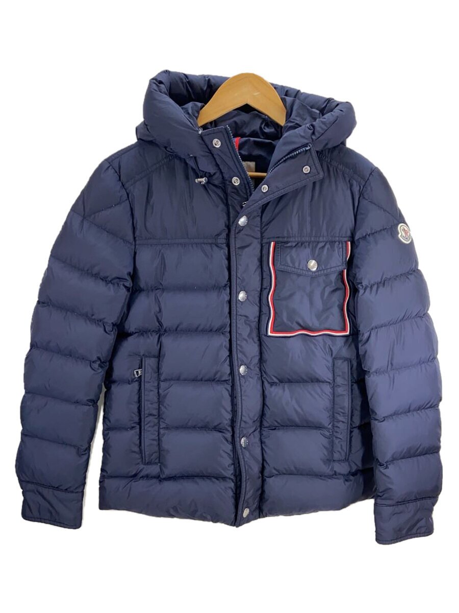 【中古】MONCLER◆落ちこむ上衣/0/ナイロン/NVY【メンズウェア】
