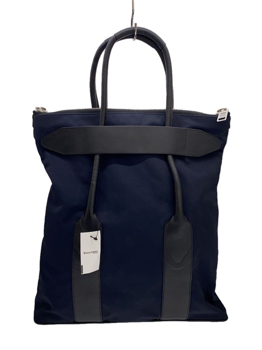【中古】Maison Margiela◆トートバッグ/ポリエステル/NVY/無地/S55室内用便器0070 P4008【御徒面子】