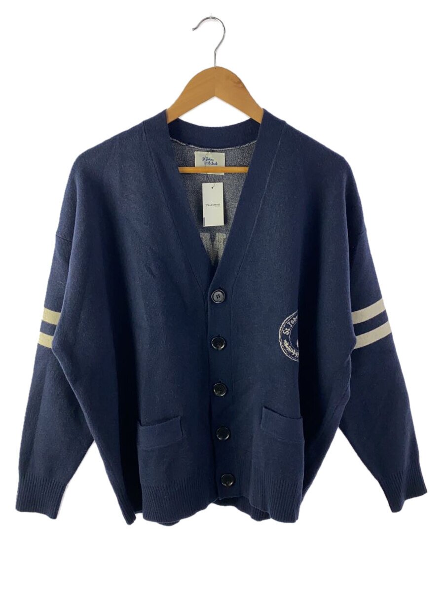 【中古】ST.JOHNS 3rd club/ジレー(薄っぺら)/--/アクリル繊維/NVY/SJ24-028【メンズウェア】