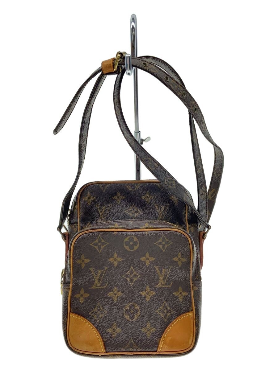【中古】LOUIS VUITTON◆アマゾン_モノグラム・キャンバス/PVC/BRW【バッグ】|2nd STREET 店