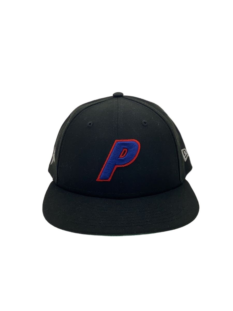 【中古】NEW ERA◆旗がしら/7 1/2/ポリエステル/BLK/メンズ/ロゴタイプ//【服飾雑貨他】