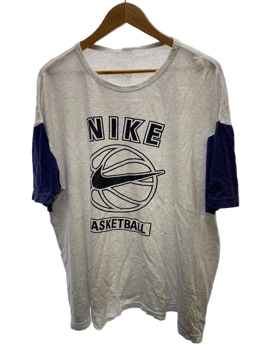 【中古】NIKE◆プルオーバー/2L/綿織物/GRY//【メンズウェア】
