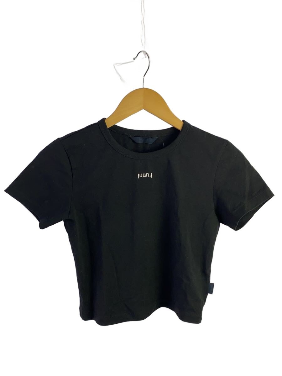 【中古】Juun.J◆ティーシャツ/34/綿織物/BLK/JW2442W035【レディース御召しもの】