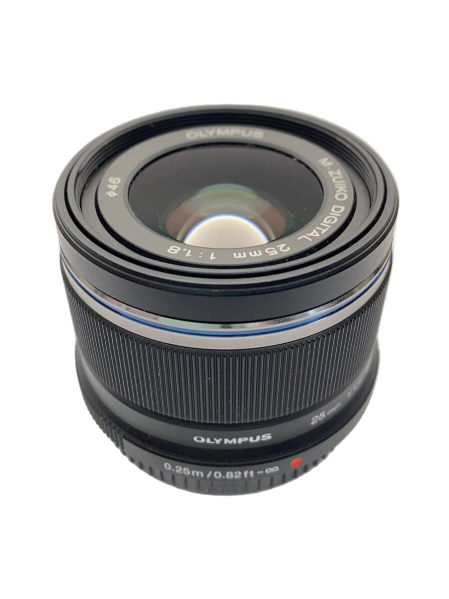 【中古】OLYMPUS◆レンズ M.ZUIKO DIGITAL 25mm F1.8 [ブラック]【カメラ】