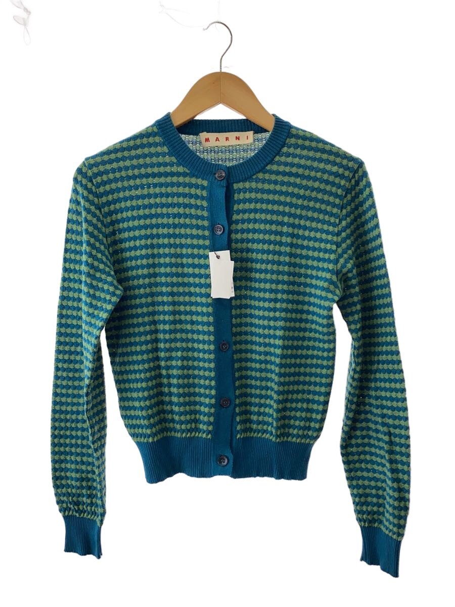 【中古】MARNI◆ジレー(薄っぺら)/42/綿織物/GRN/間借り人/E18CDMDW30Q00FCN54【レディース御召しもの】