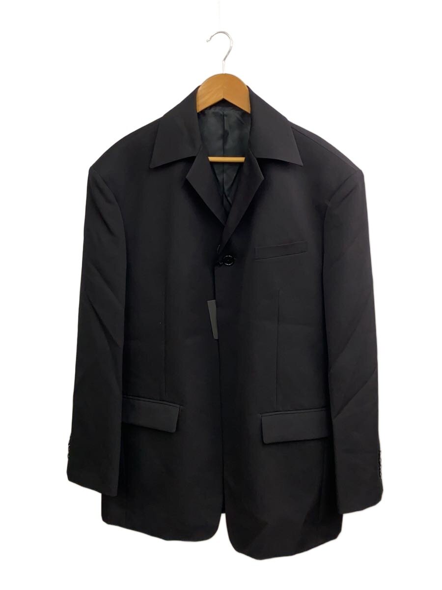 【中古】YUKI HASHIMOTO◆ジャケット/46/ウール/BLK/無地/221-01-0304-ｂｋ【メンズウェア】｜2ｎｄ STREET 店
