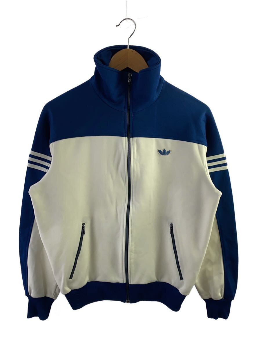 【中古】adidas◆トラックジャケット DESCENTE/毛玉考慮/ジャケット/4/コットン/WHT/ats-44f【メンズウェア】｜2ｎｄ STREET 店