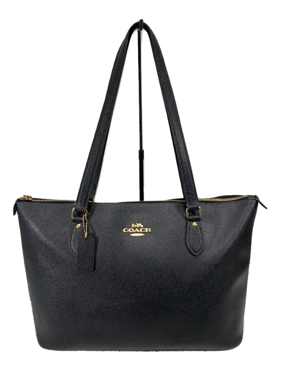 【中古】COACH◆ハンドバッグ/レザー/BLK/無地/b2332-ch285//【バッグ】｜2ｎｄ STREET 店