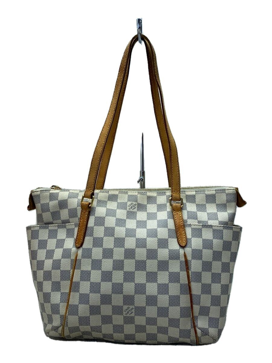【中古】LOUIS VUITTON◆トータリーPM_ダミエ・アズール_WHT/PVC/WHT【バッグ】｜2ｎｄ STREET 店