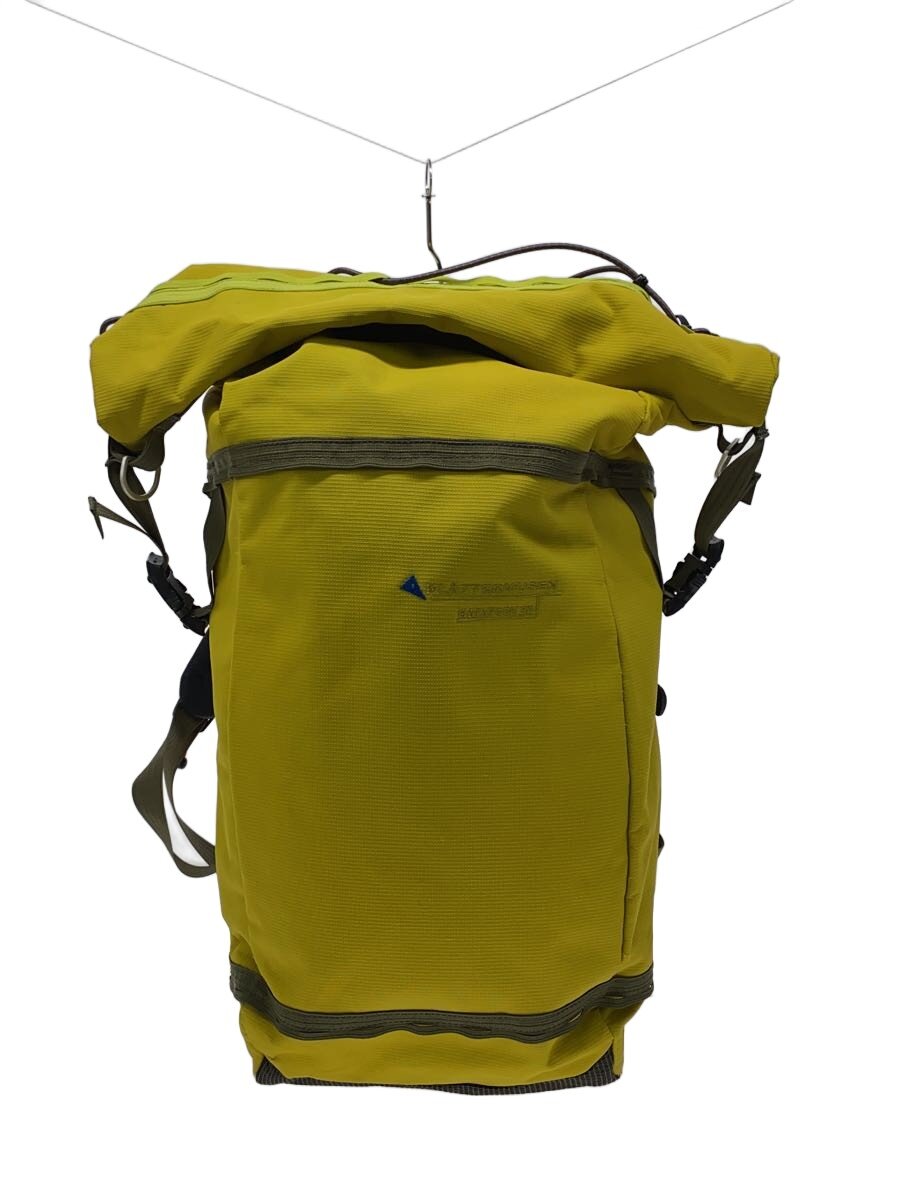 【中古】KLATTERMUSEN◆背嚢/リサイクルポリアミド/黄色46KM14SS/RATATOSK30/内部欠けら//【御徒面子】