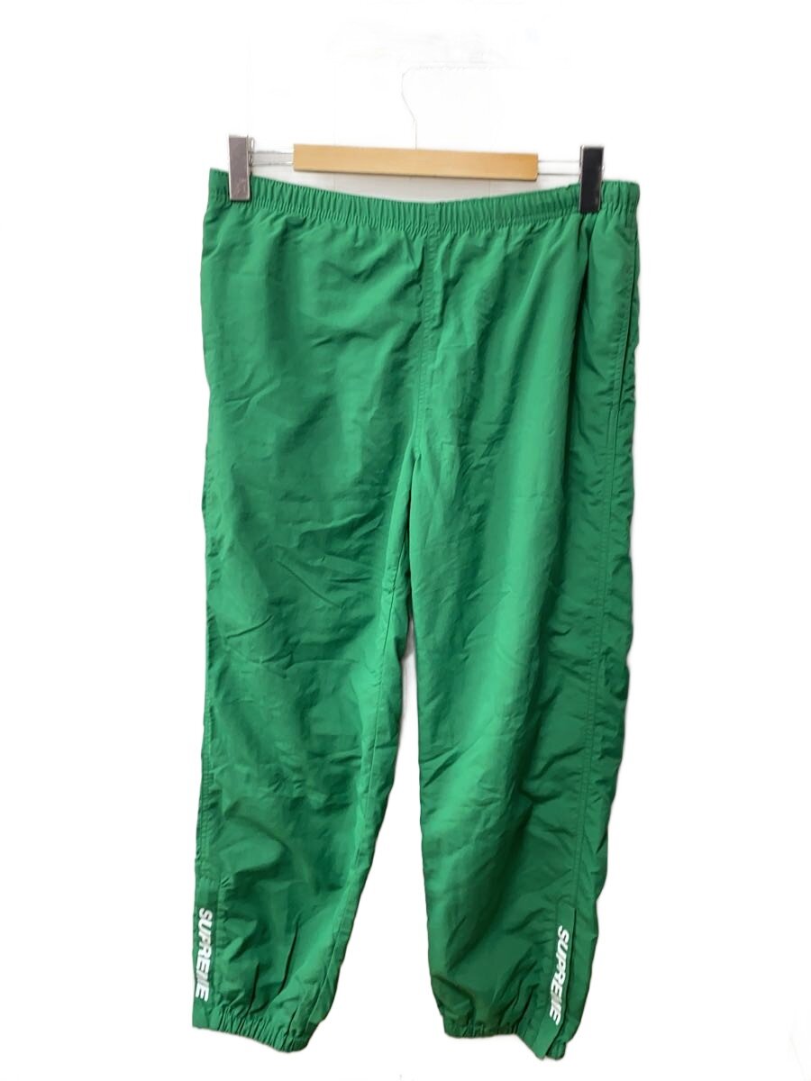 【中古】Supreme◆引っ切り無いズボン下/M/ナイロン/GRN/無地/Warm Up Pant【メンズウェア】