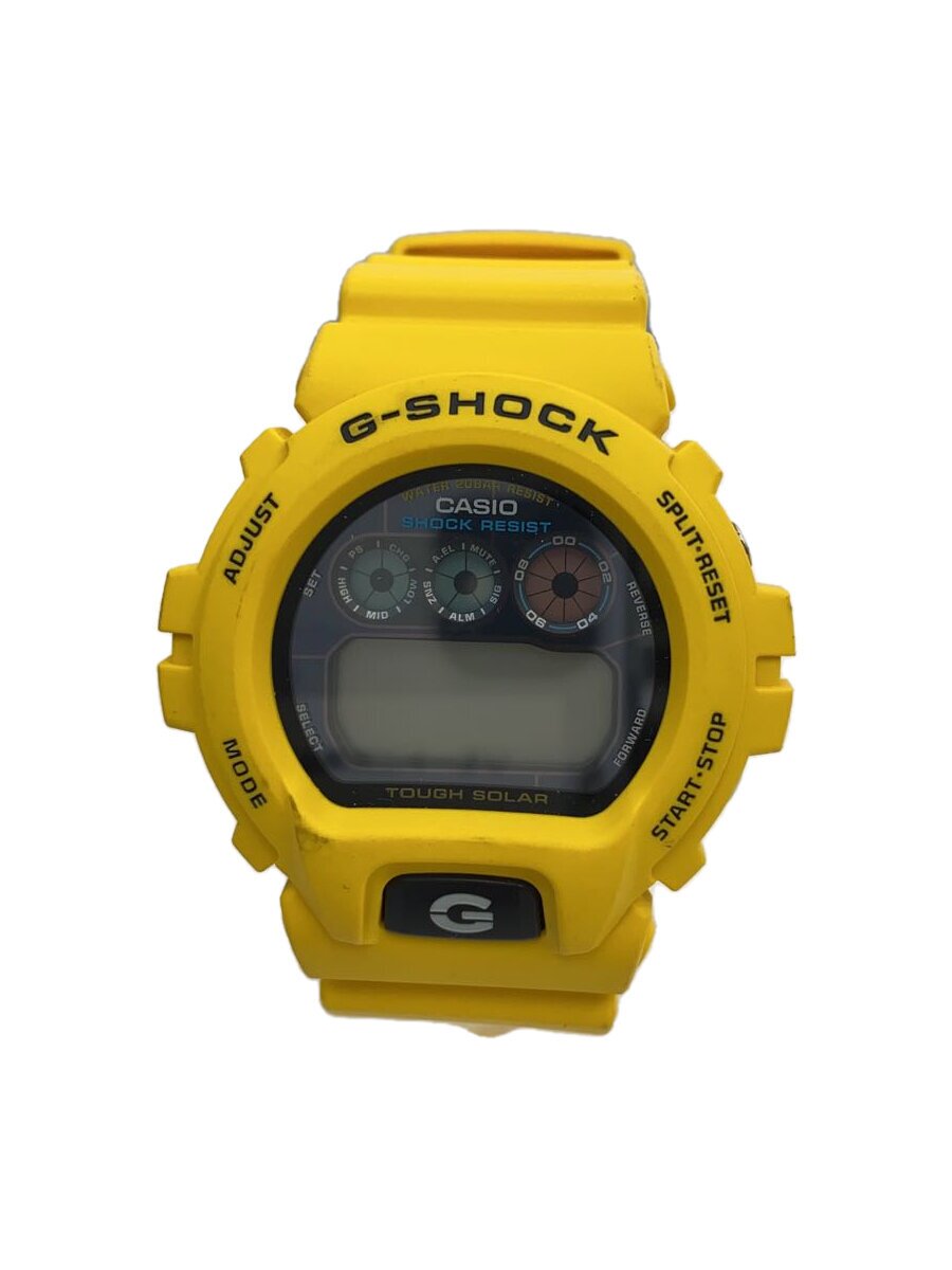 【中古】CASIO◆G-SHOCK/ジーショック/ウオッチ/デジタル/YLW/G-6900A【服飾雑貨他】