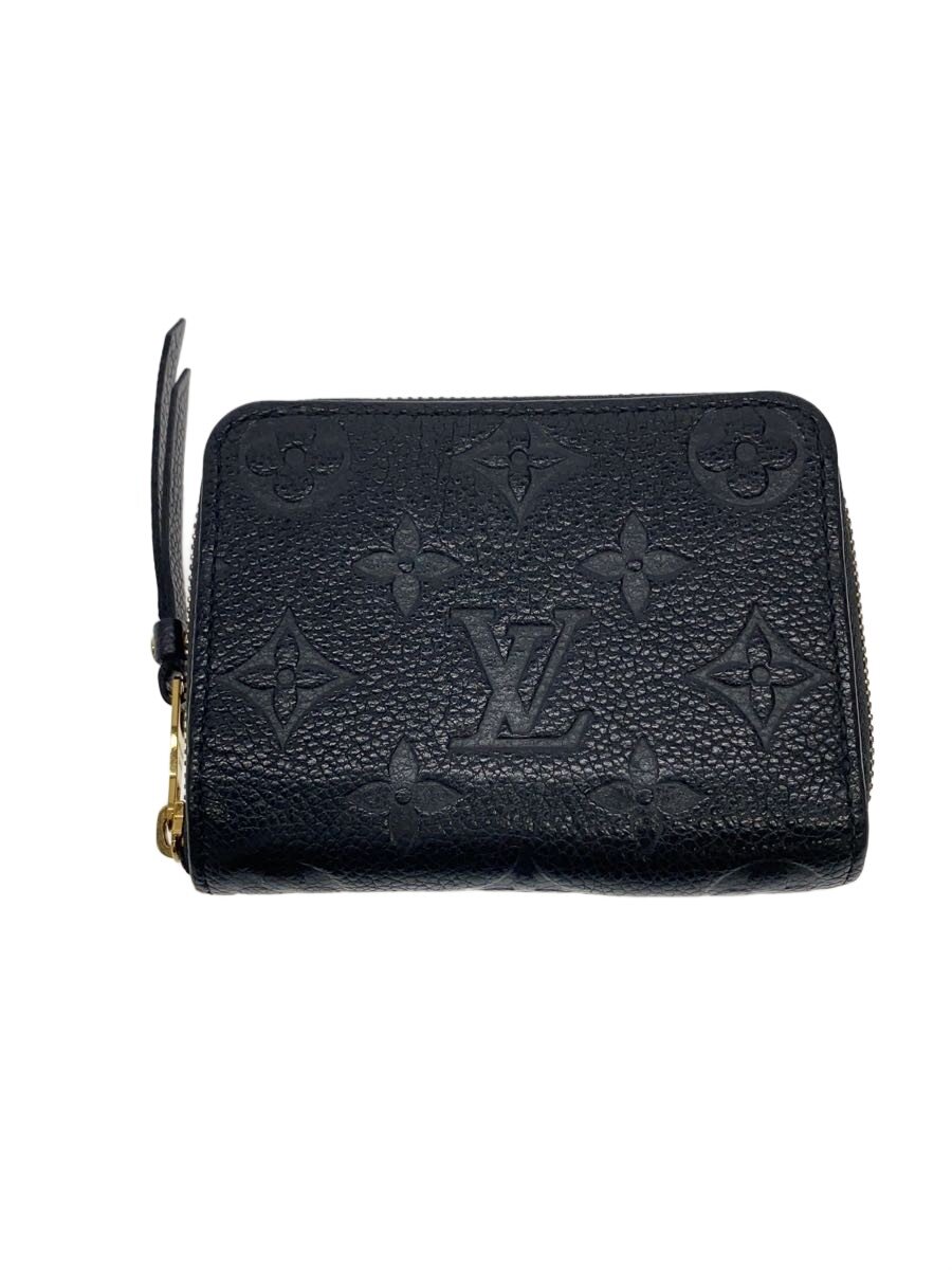 【中古】LOUIS VUITTON◆ジッピー・コインパース_モノグラム・アン工業プラント/なめし革/BLK/メンズ//【服飾雑貨他】