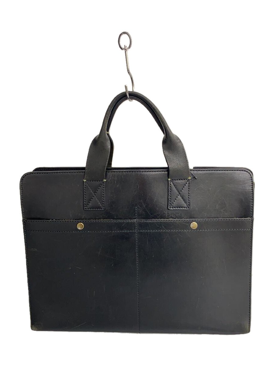 【中古】Paul Smith◆ブリーフ入れもの/なめし革/BLK【御徒面子】