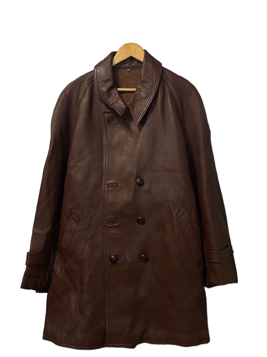 【中古】EURO VINTAGE◆レザージャケット・ブルゾン/--/レザー/BRW【メンズウェア】｜2ｎｄ STREET 店 8,162円