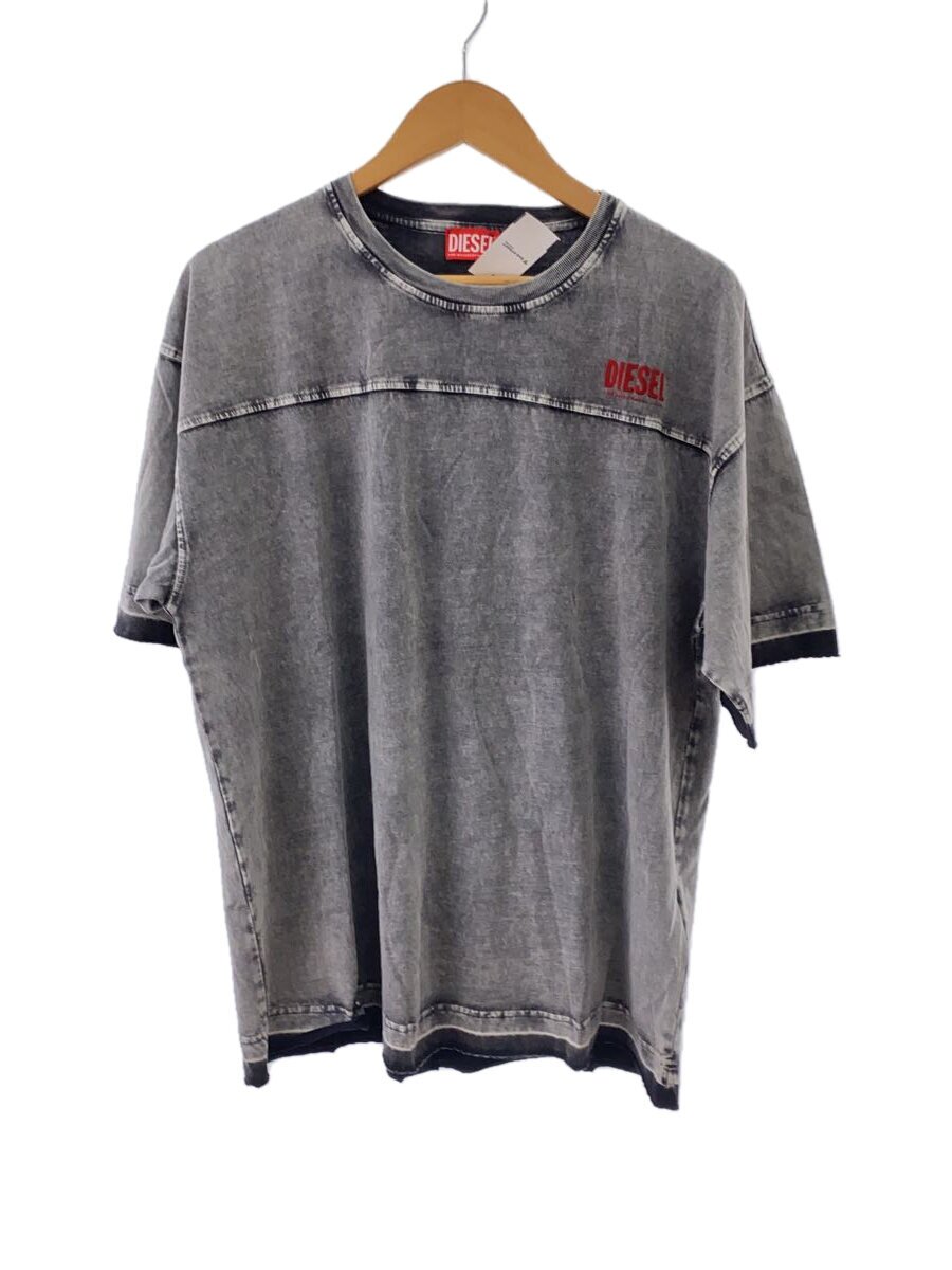【中古】DIESEL◆プルオーバー/L/綿織物/GRY【メンズウェア】