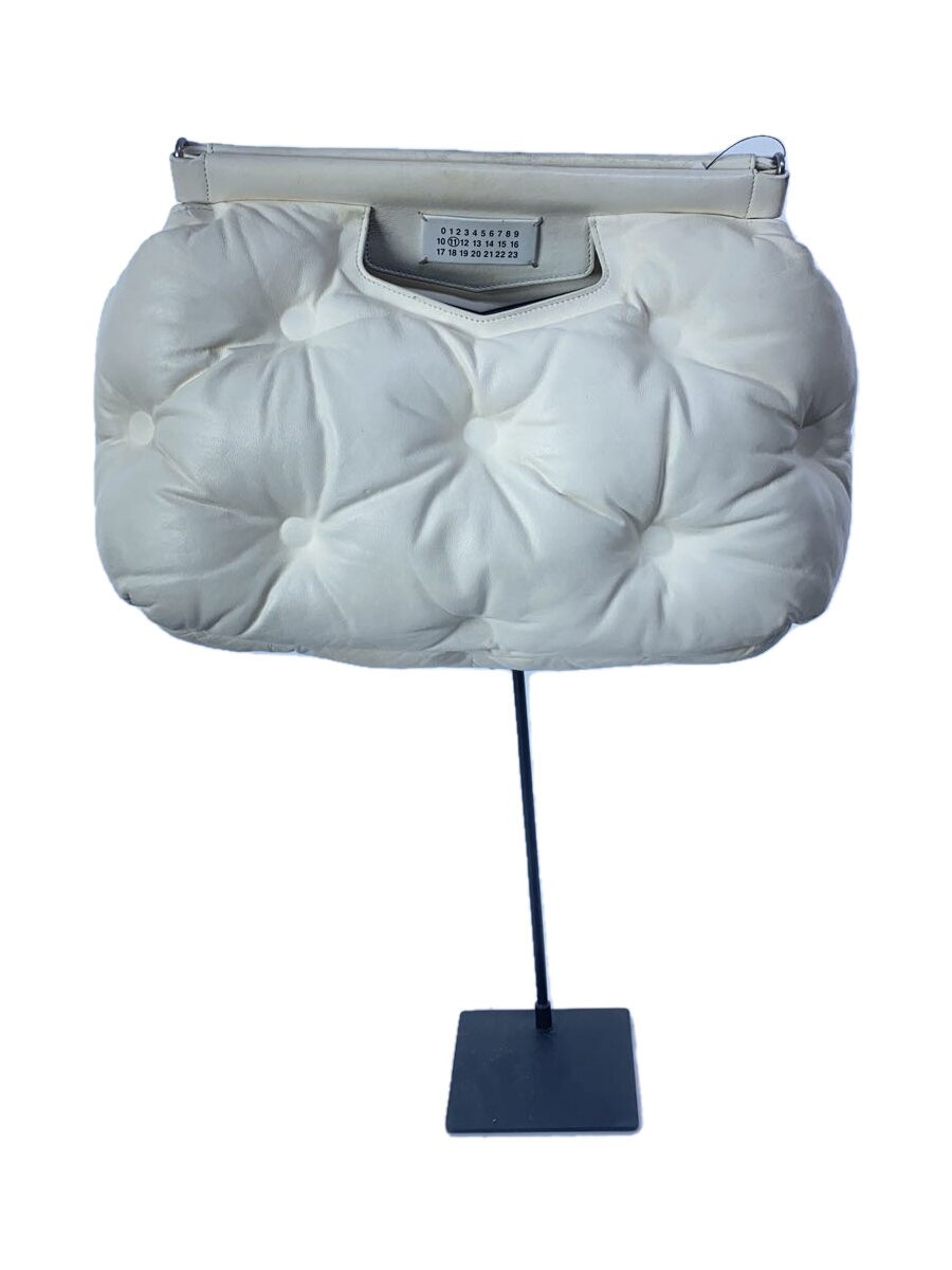 【中古】Maison Margiela◆御徒面子/羊革/WHT/s61wg0034/GLAM SLAM【御徒面子】