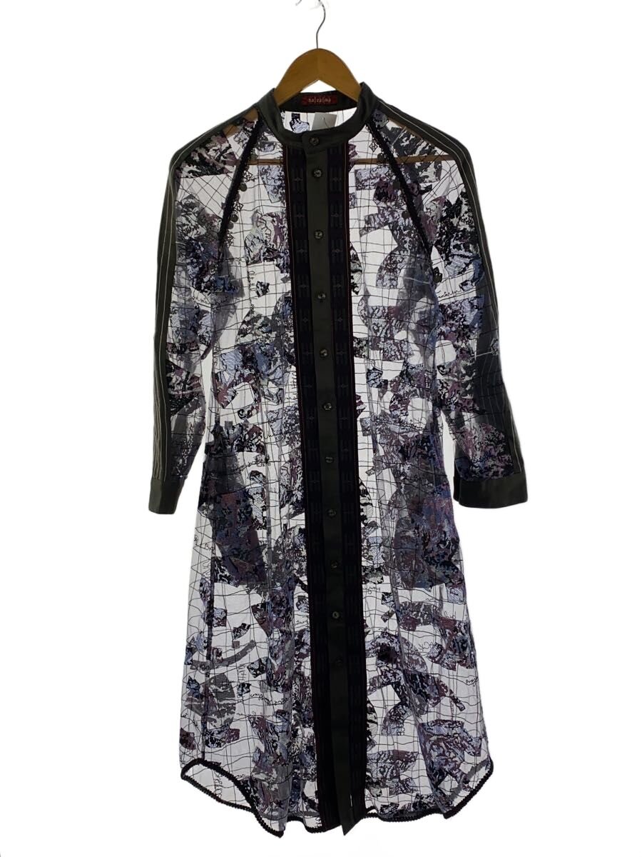 【中古】HAZAMA/長袖衣装/M/ナイロン/総柄【レディースお召しもの】