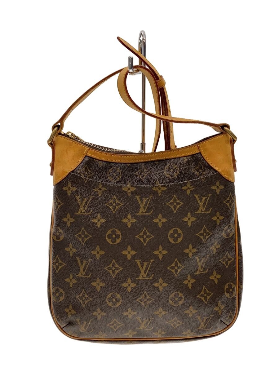 【中古】LOUIS VUITTON◆オデオンPM_モノグラム・帆布/PVC/BRW//【御徒面子】