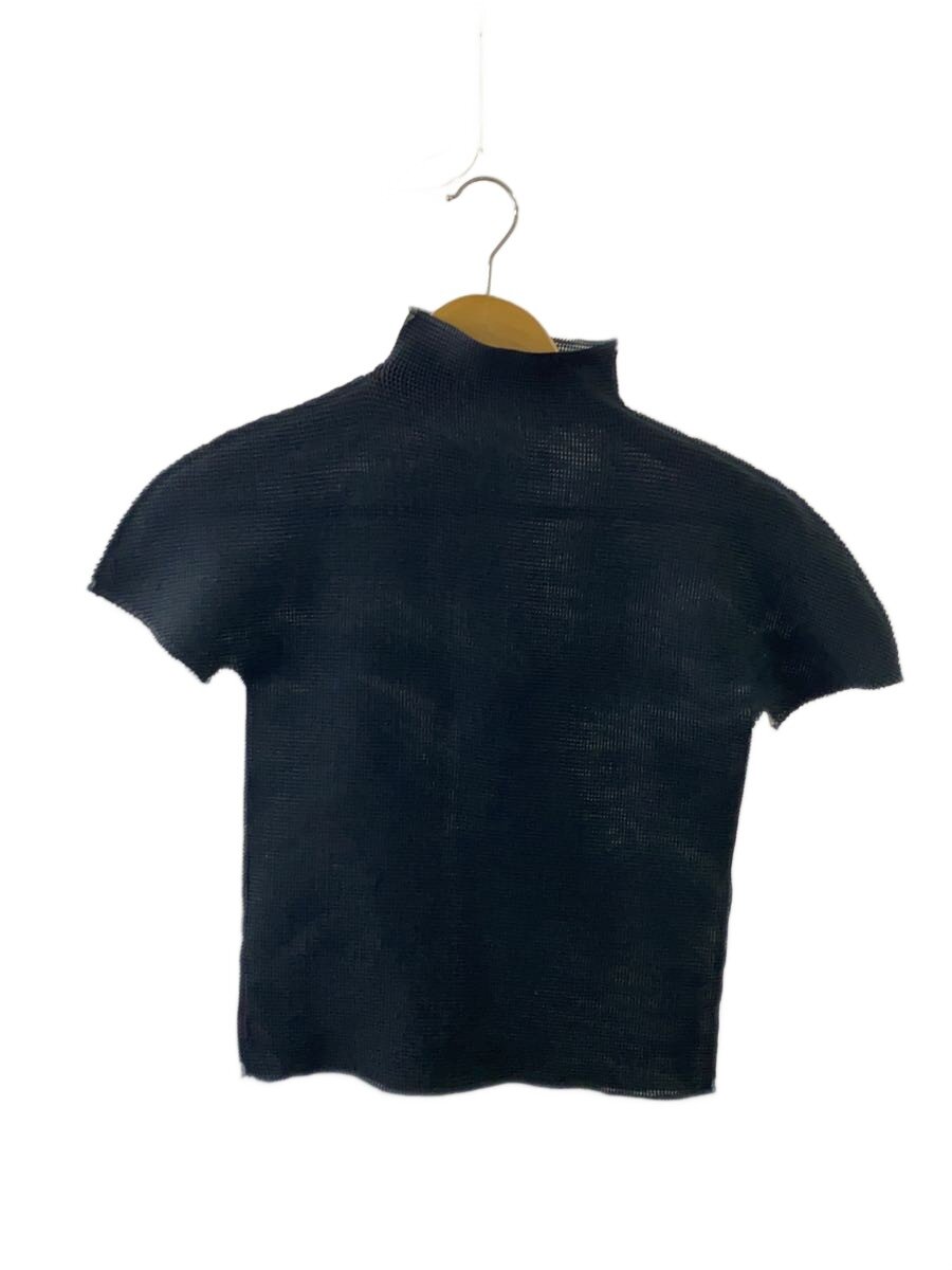 【中古】me ISSEY MIYAKE◆ジャバラハイネックゼブラ半袖カットソー/--/ポリエステル/BLK/アニマル/MI63FK435//【レディースウェア】｜2ｎｄ STREET 店