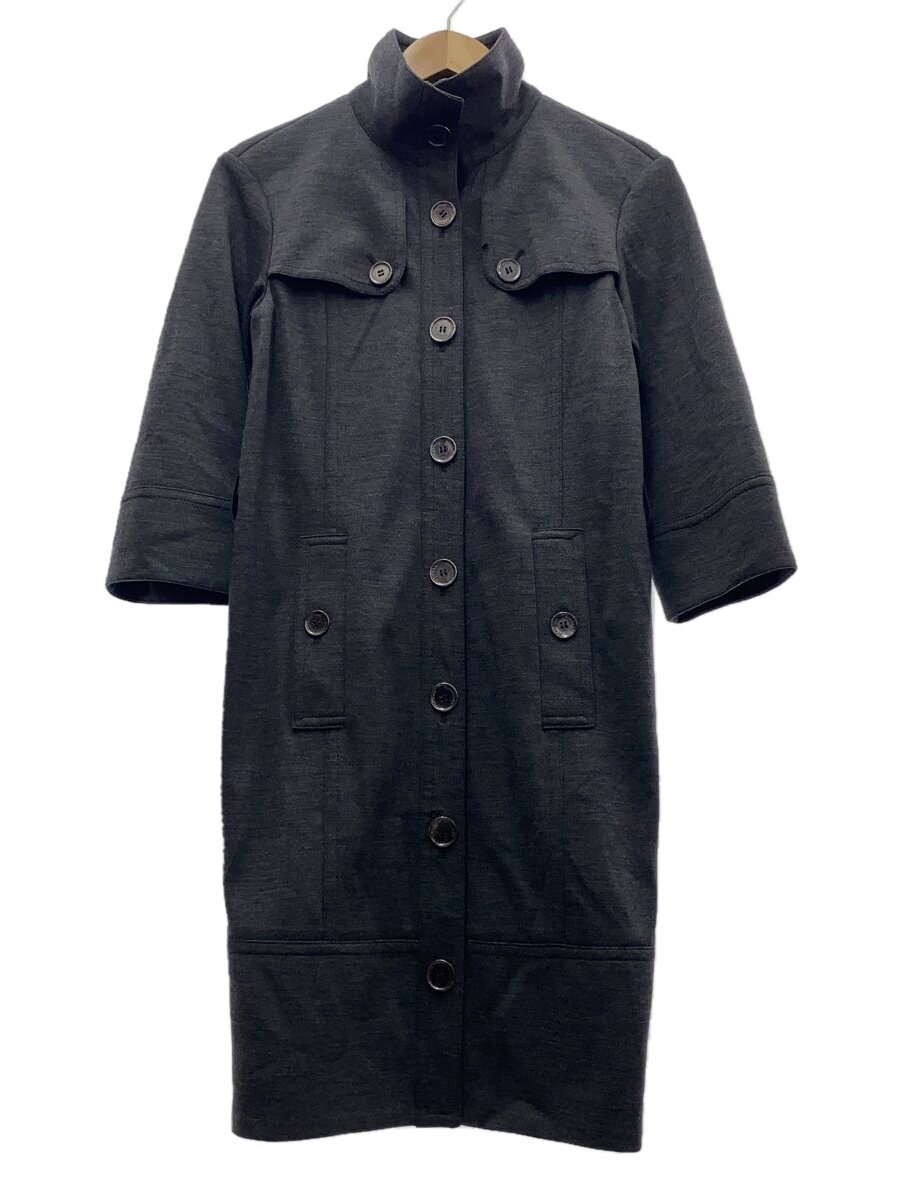 【中古】BURBERRY LONDON◆衣装/36/羊毛/薄墨色/FM031-820-07【レディースお召しもの】