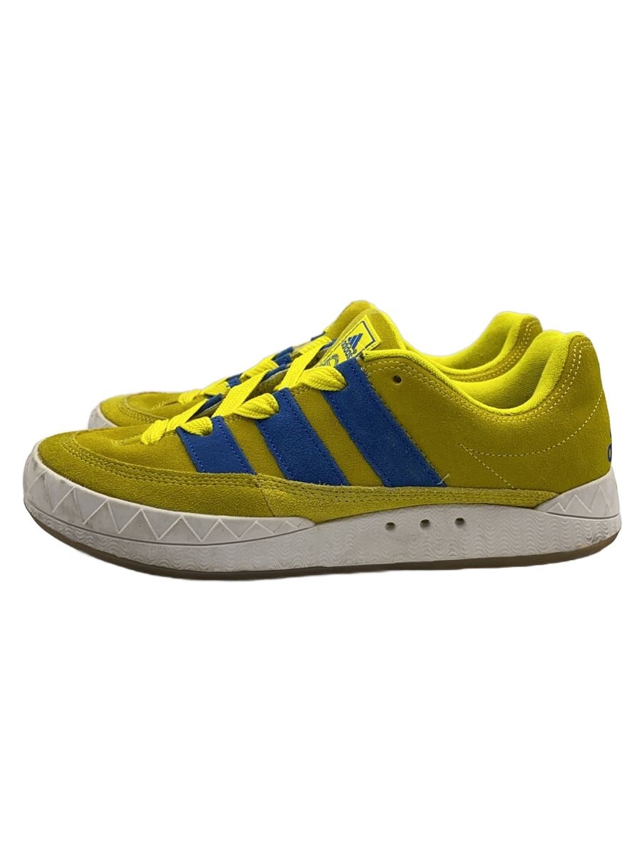 【中古】adidas◆ADIMATIC_アディマティック/28珊/YLW/綿織物【シューズ】