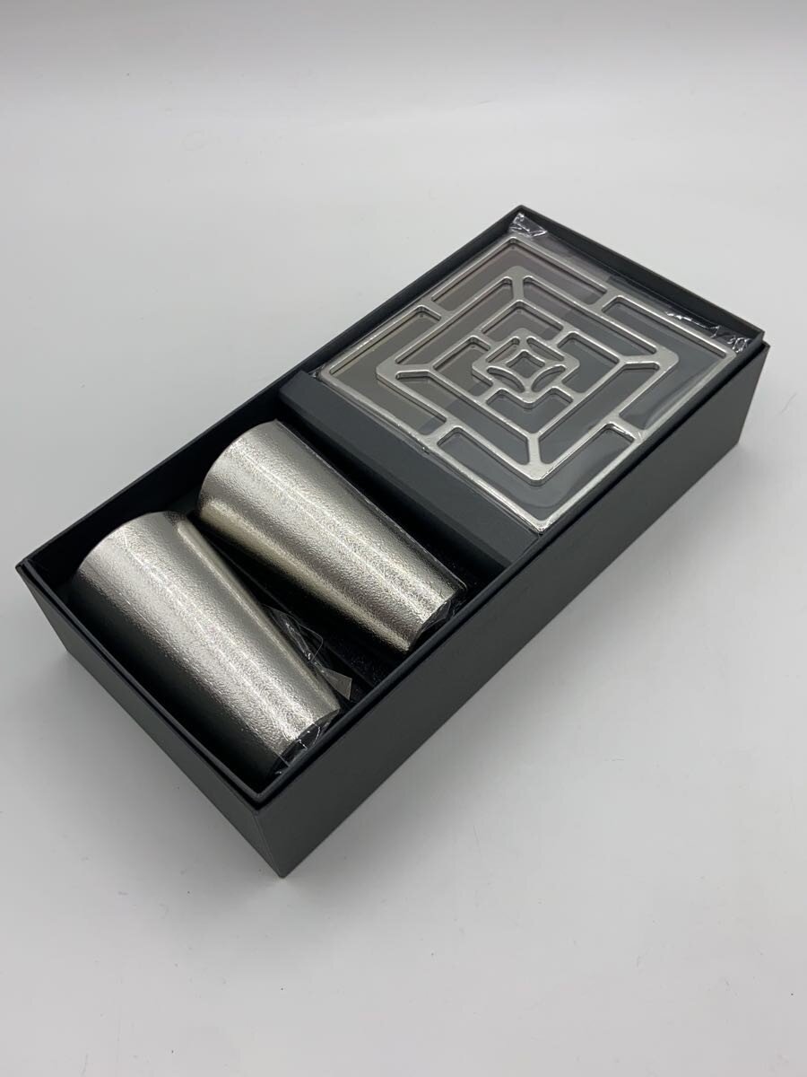 【中古】能作◆優勝杯仕掛ける/3点仕掛ける/SLV/【御厨子所備品】