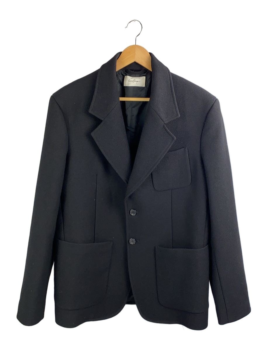 【中古】Second/Layer◆テーラードジャケット/48/ウール/BLK/無地/8322-399-0079//【メンズウェア】｜2ｎｄ STREET 店