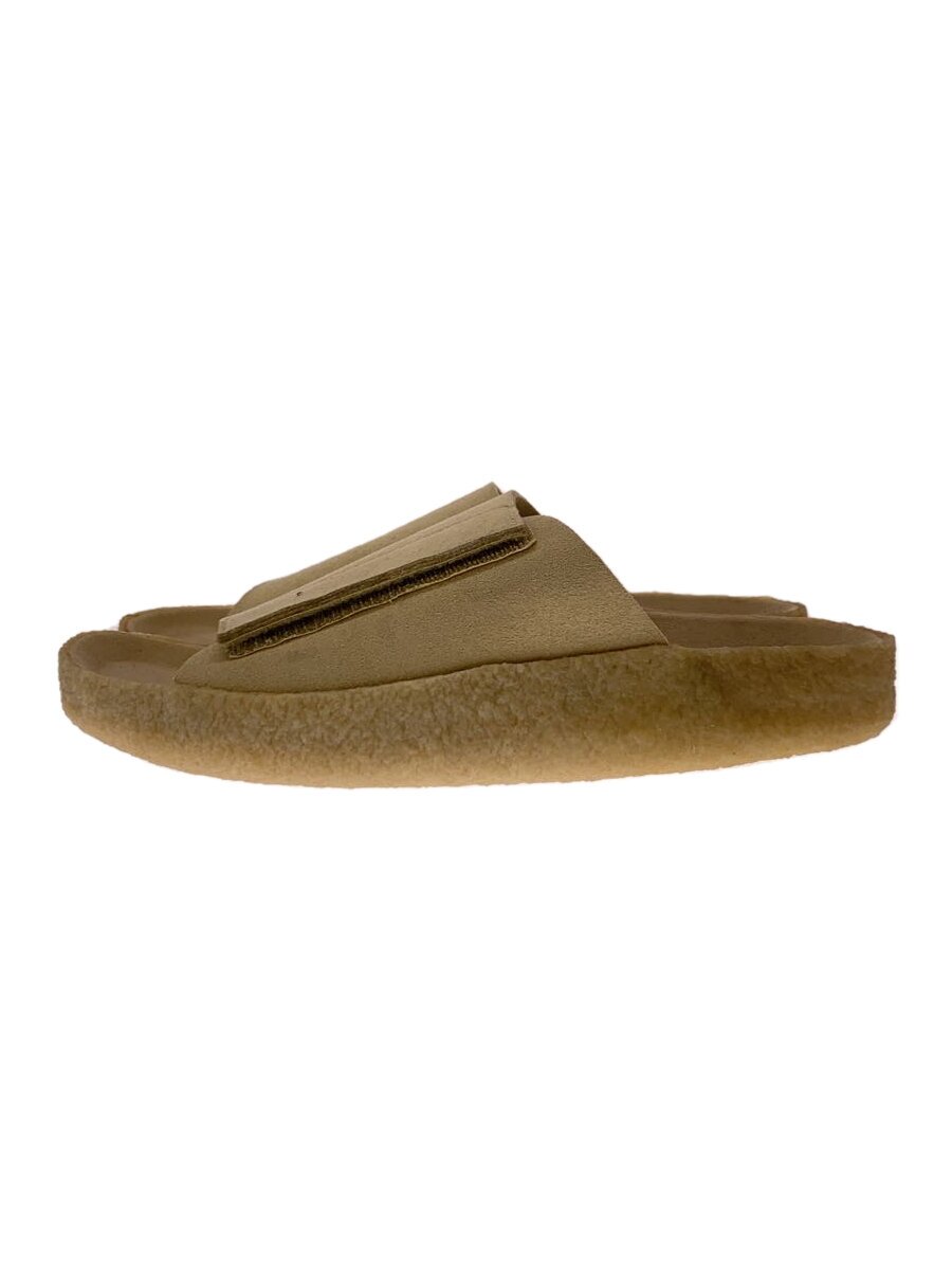 【中古】Attachment◆SYNTHETIC SUEDE LEATHER MULE/サンダル/41/BEG【シューズ】
