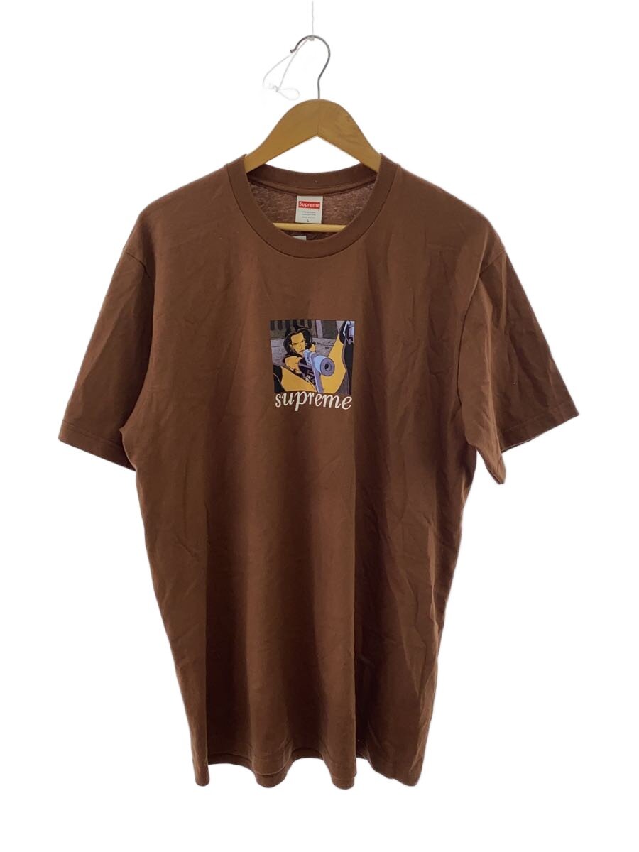 【中古】Supreme◆プルオーバー/L/綿織物/BRW//【メンズウェア】