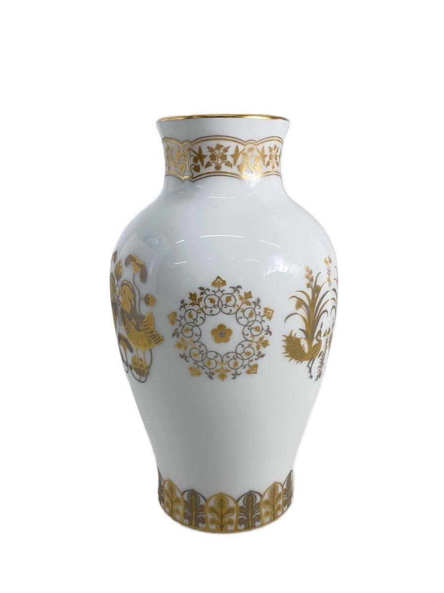 【中古】大倉陶園◆壷・花立て/74A/A595/平城京遷都1300年祝する/19【室内装飾小物・日用雑貨】