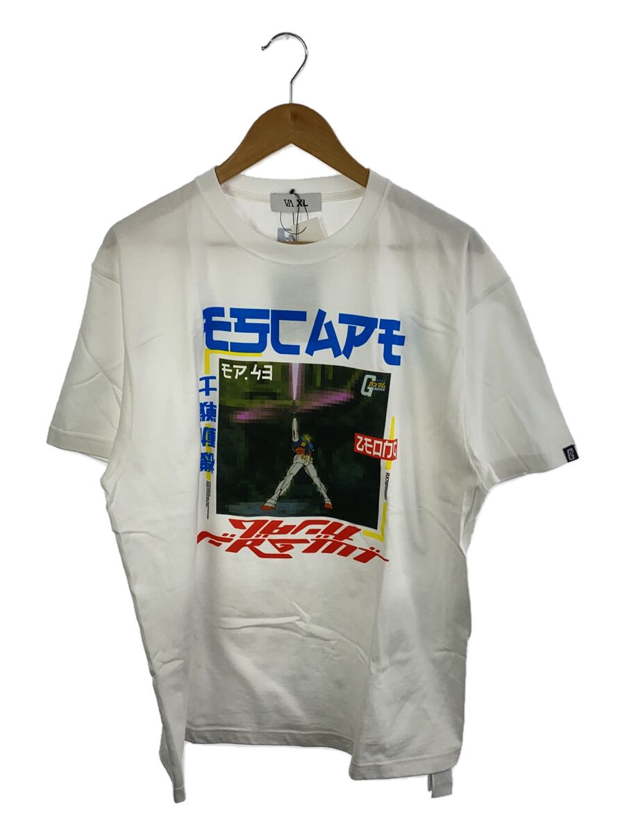 【中古】FRAGMENT DESIGN◆VA GUMDAM FRGMT EP43 TEE 06/XL/綿織物/WHT/VBM-15310-C//【メンズウェア】