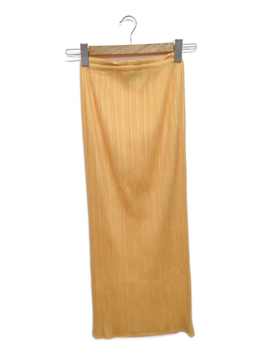 【中古】PLEATS PLEASE ISSEY MIYAKE◆プリーツロングスカート/2/ポリエステル/IVO/PP12JG401【レディースウェア】｜2ｎｄ STREET 店