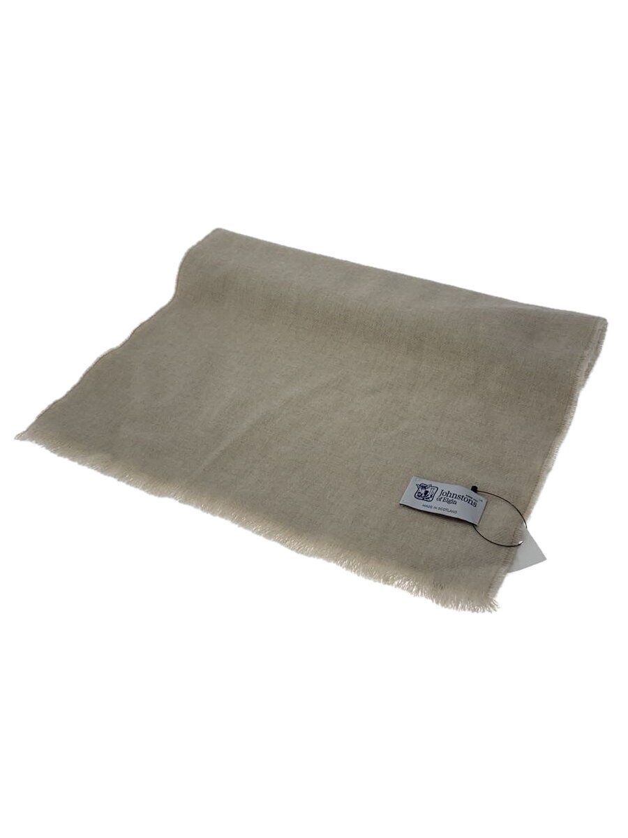 【中古】Johnstons◆えり巻き/--/CRM/無地/レディース【服飾雑貨他】