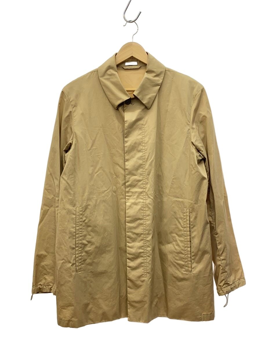 【中古】JIL SANDER◆ステンカラー厚地の外套/44/綿織物/BEG/20111M02138【メンズウェア】