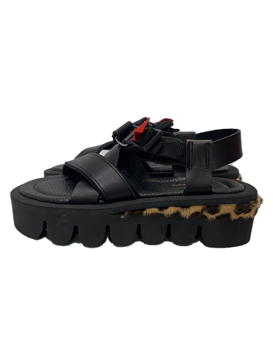 【中古】Hender Scheme◆サンダル/2/黒いこと/なめし革//【シューズ】