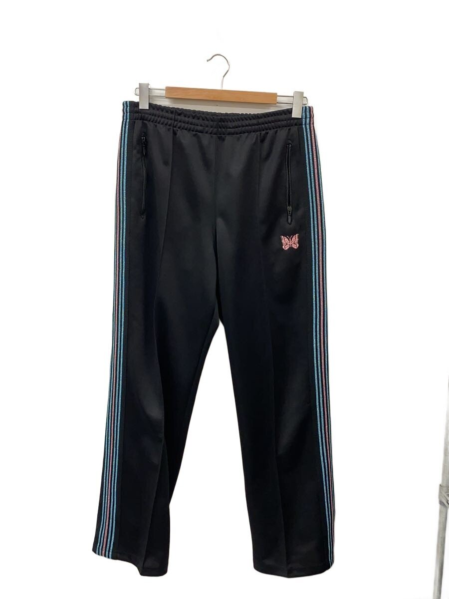 【中古】Needles◆ストレートパンツ/M/ポリエステル/BLK/QV1656【メンズウェア】|2nd STREET 店