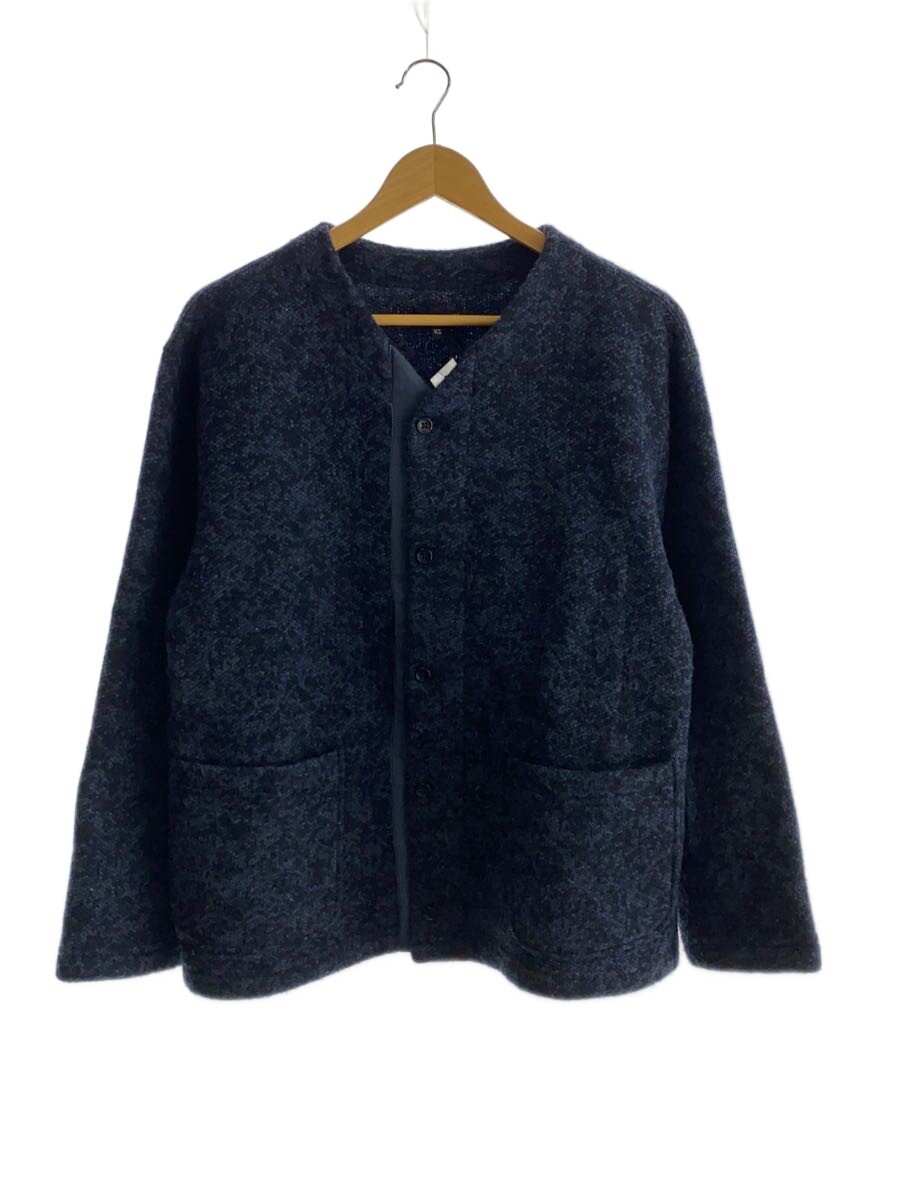 【中古】Engineered Garments◆ジレー(朦々たる)/XS/ポリエステル/NVY/無地/22fm【メンズウェア】