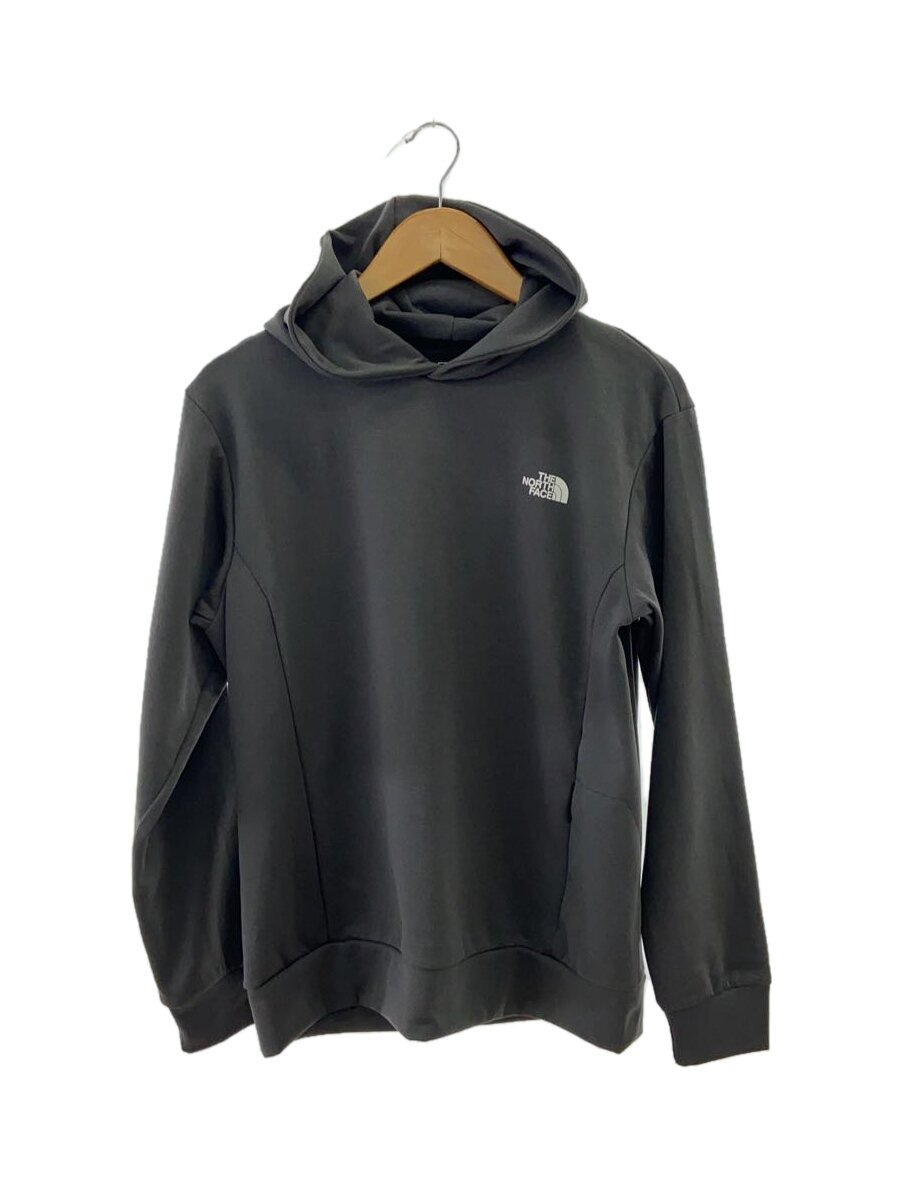 【中古】THE NORTH FACE◆MOTION HOODIE_モーションフーディ/M/ポリエステル/BLK/無地【メンズウェア】
