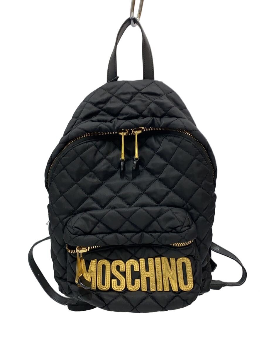 【中古】MOSCHINO◆リュック/--/BLK【バッグ】|2nd STREET 店