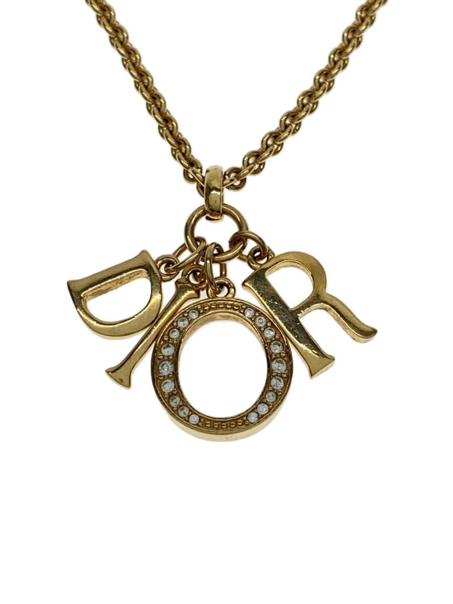 【中古】Christian Dior◆首飾り/--/酸化ジルコニウム/GLD/とっ始め有/レディース【服飾雑貨他】