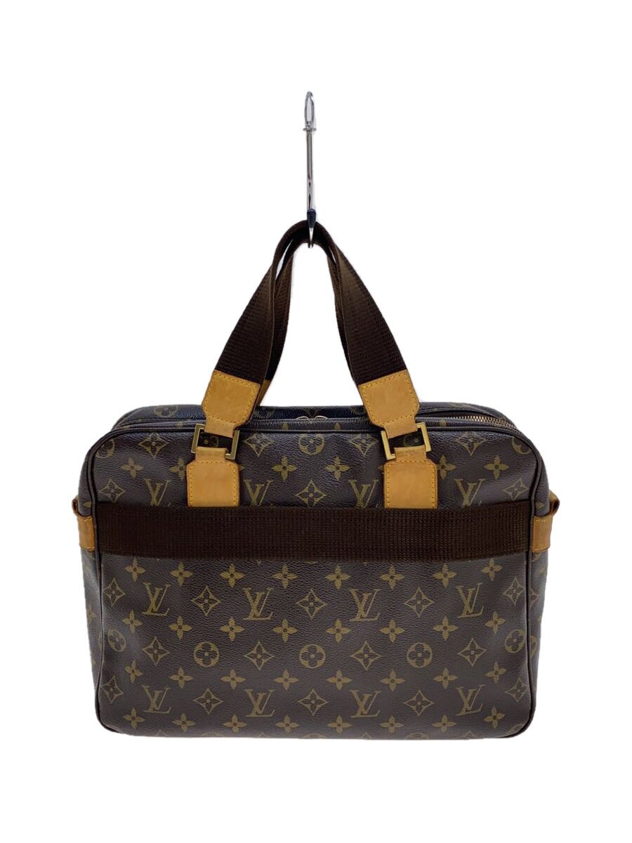 【中古】LOUIS VUITTON◆サック・ボスフォール_モノグラム・帆布_BRW/PVC/BRW/総柄//【御徒面子】