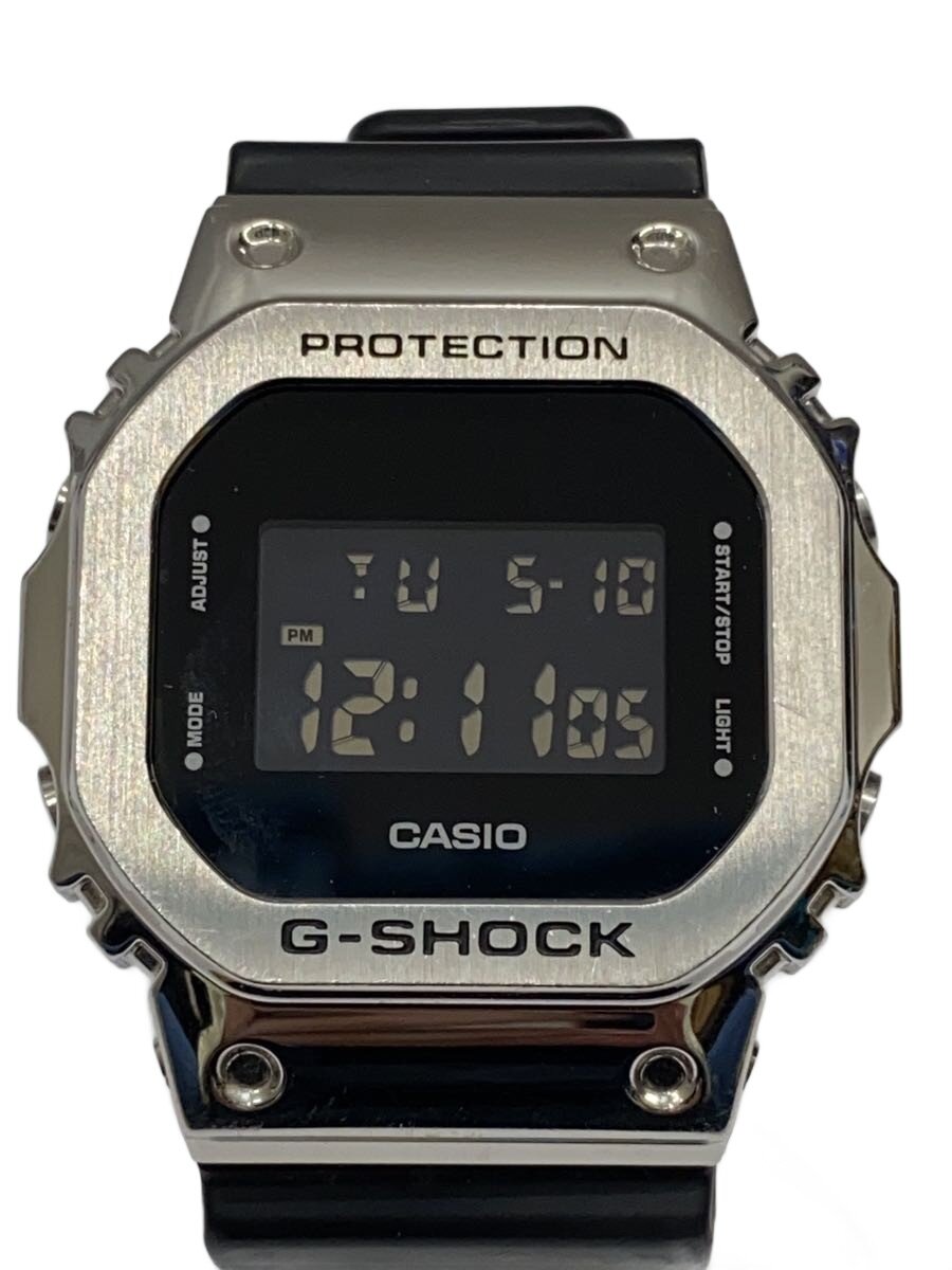 【中古】CASIO◆石英ウオッチ・G-SHOCK/デジタル/BLK/BLK【服飾雑貨他】