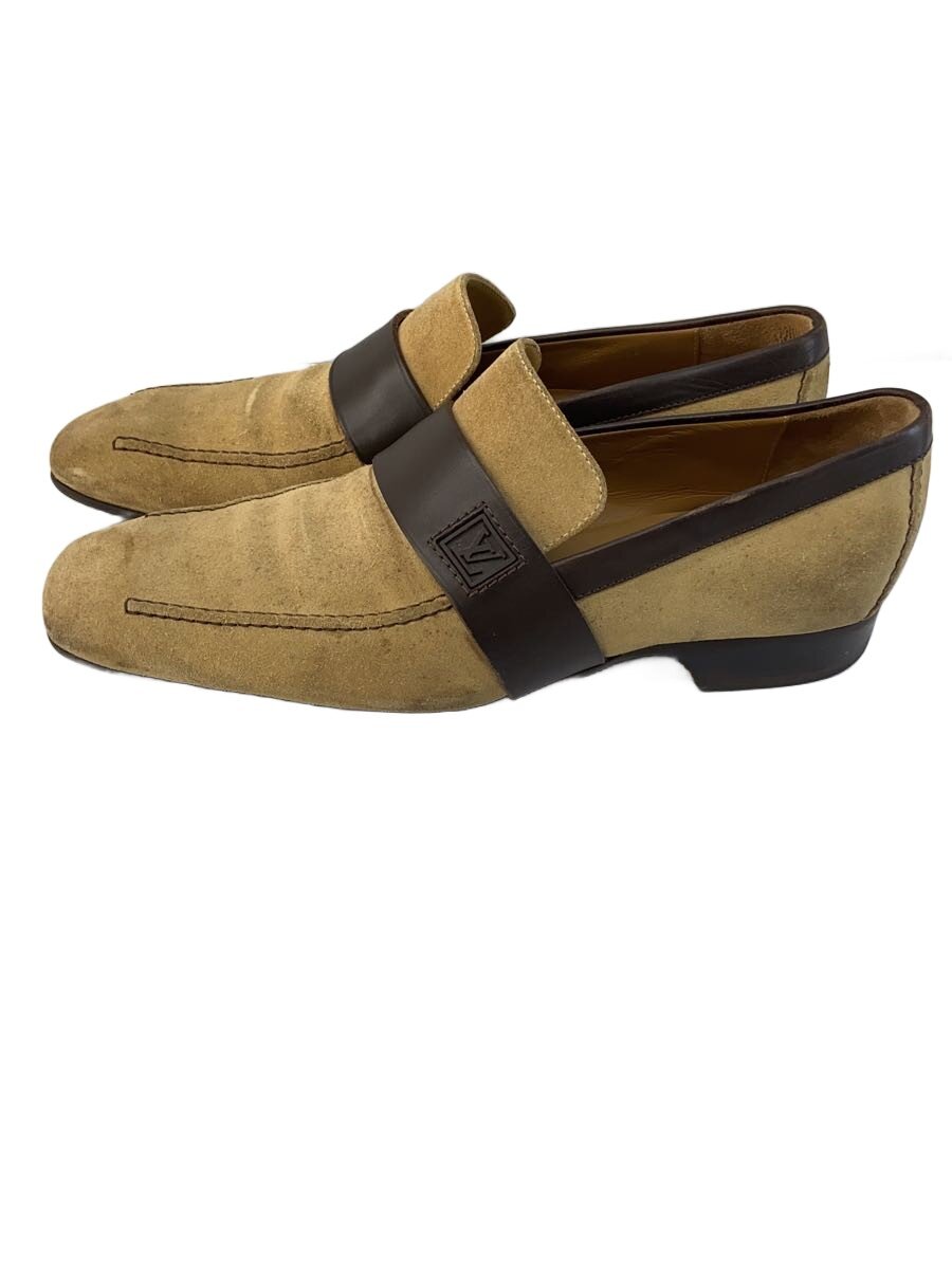 【中古】LOUIS VUITTON◆ローファー/UK7/BEG/スウェード【シューズ】｜2ｎｄ STREET 店