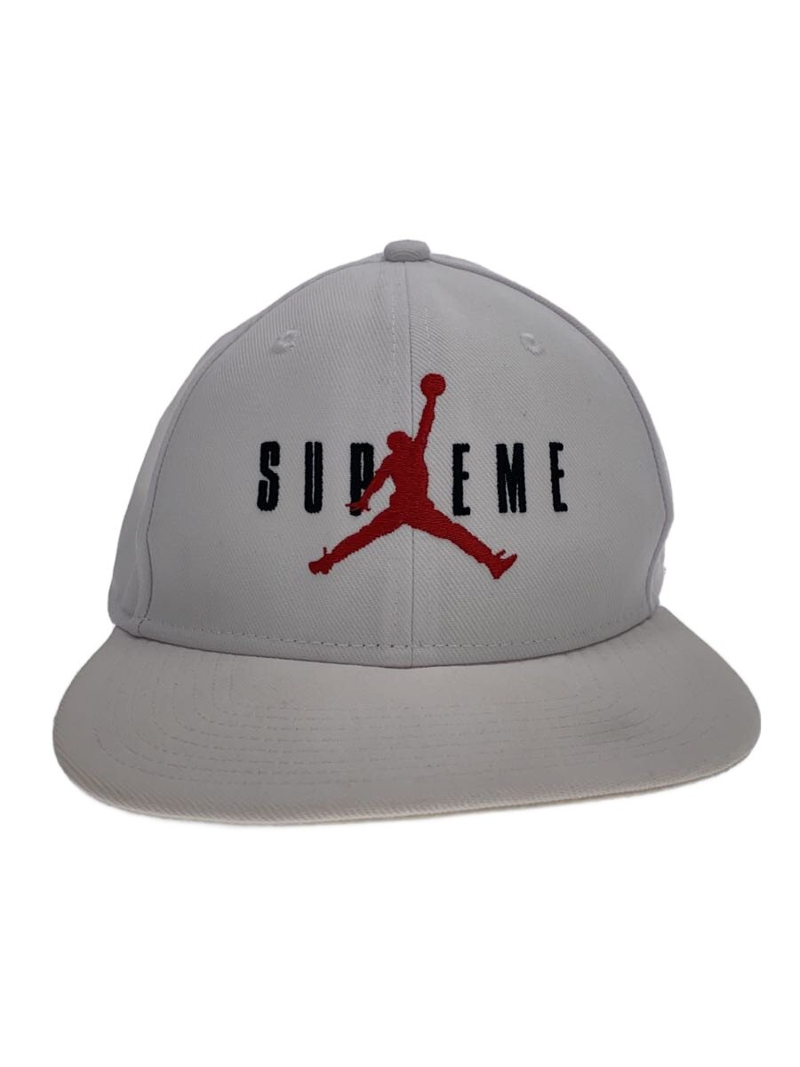 【中古】NIKE◆15AW/AIR JORDAN 6 PANEL CAP/旗がしら/FREE/綿織物/WHT【服飾雑貨他】