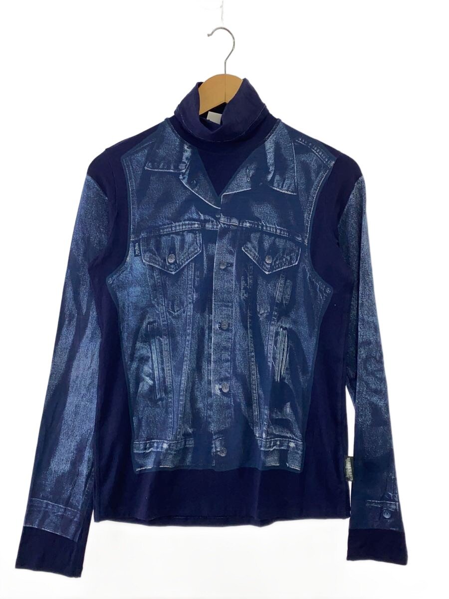 【中古】Jean Paul Gaultier◆騙し絵/トップス/L/人絹/IDG/23/15-U-TO103-J530-5950//【レディースお召しもの】