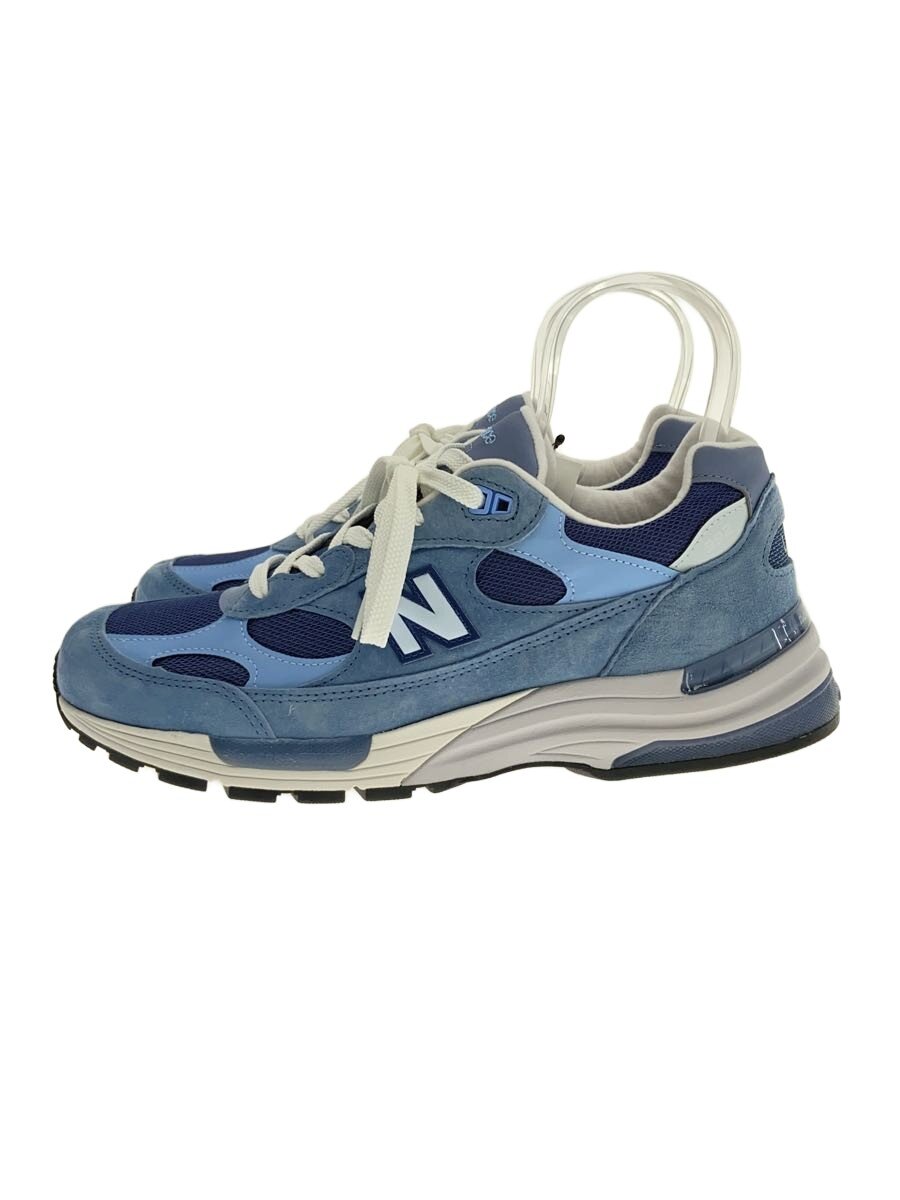 【中古】NEW BALANCE◆ローカットスニーカー/29糎/BLU/スウェード/U992TO【シューズ】