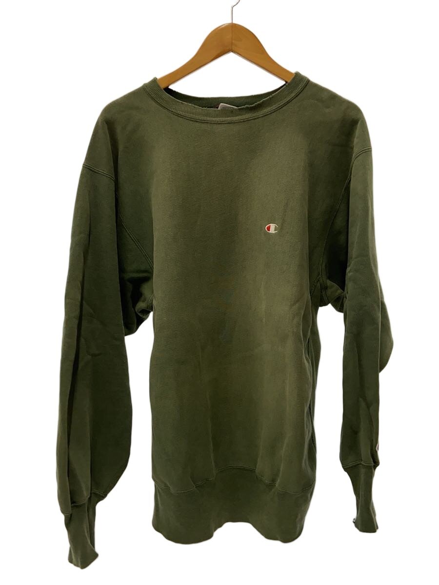 【中古】Champion◆流汗/XL/綿織物/GRN/RW【メンズウェア】